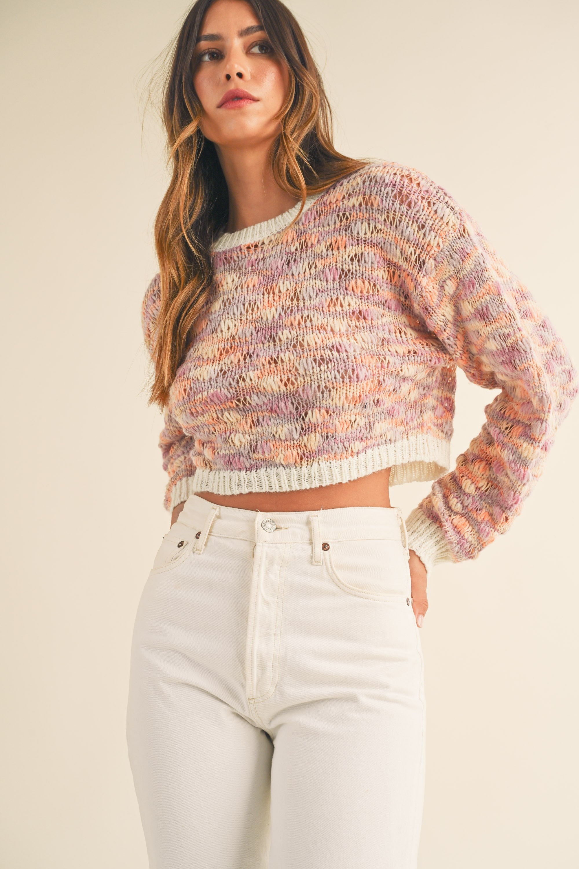 MAGGY CROP SWEATER