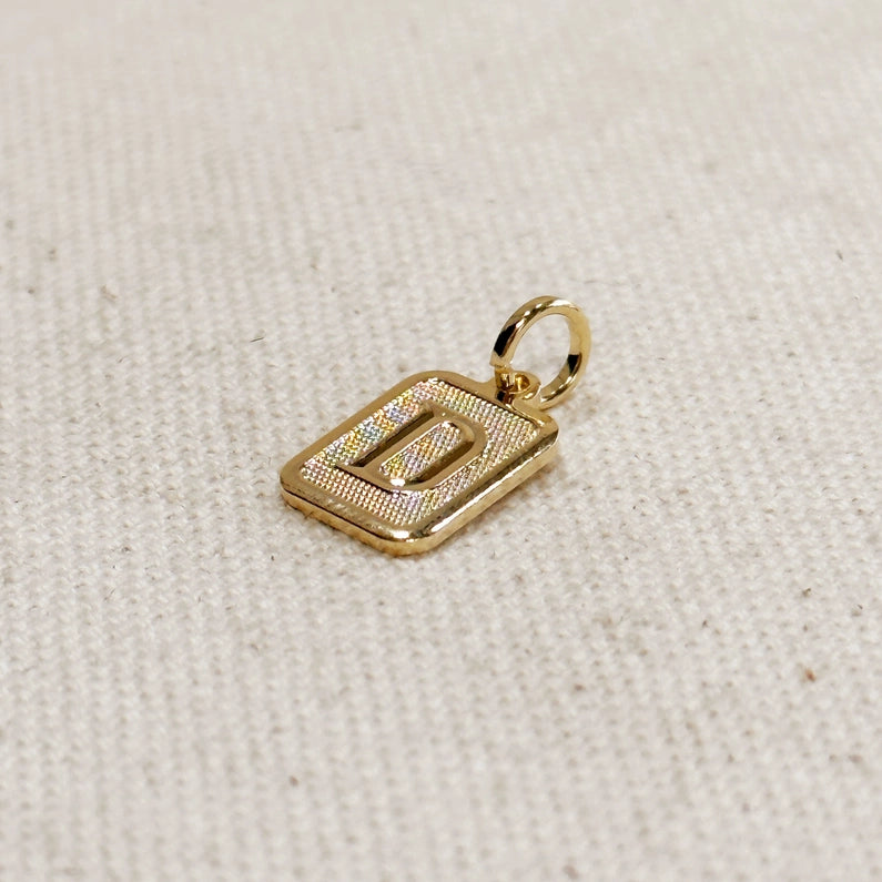 GOLD FILLED INITIAL NECKLACE
