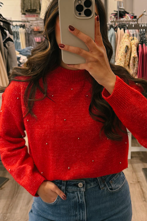 TINY BAUBLES SWEATER