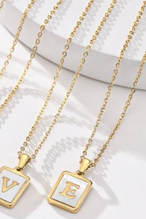 M.O.P INITIAL Necklace