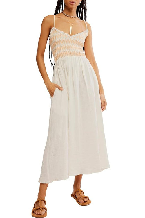 SWEET NOTHINGS MIDI DRESS by free people