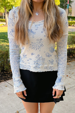 POINTELLE PULLOVER