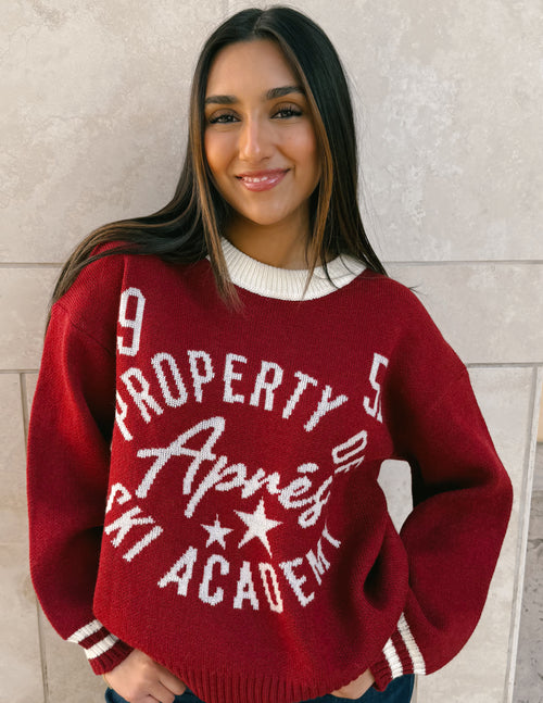 APRES SKI ACADEMY SWEATER