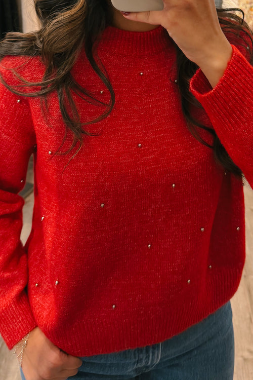 TINY BAUBLES SWEATER