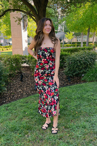 MERLOT ROSE DRESS