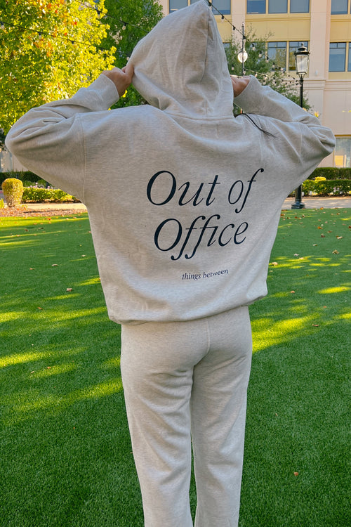 OUT OF OFFICE HOODIE SET