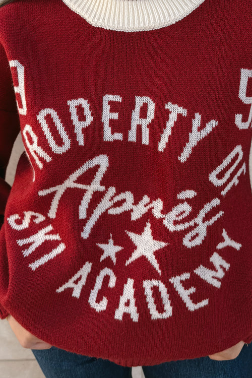 APRES SKI ACADEMY SWEATER